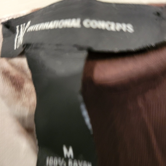 Stunning Modern Brown & White Floor Length Dress wedding Prom Occasion FUN - Picture 9 of 10